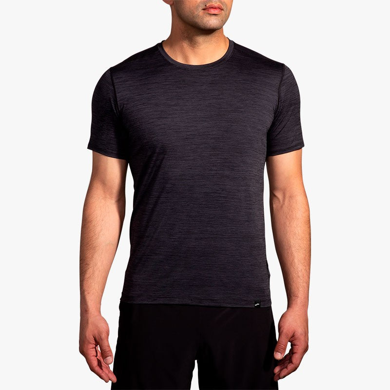 CAMISETA BROOKS LUXE SHORT SLEEVE NEGRO
