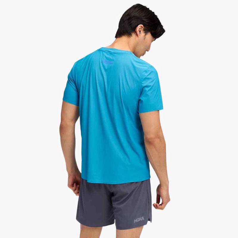 CAMISETA HOKA AIROLITE SHORT SLEEVE 2.0 HOKA BLUE