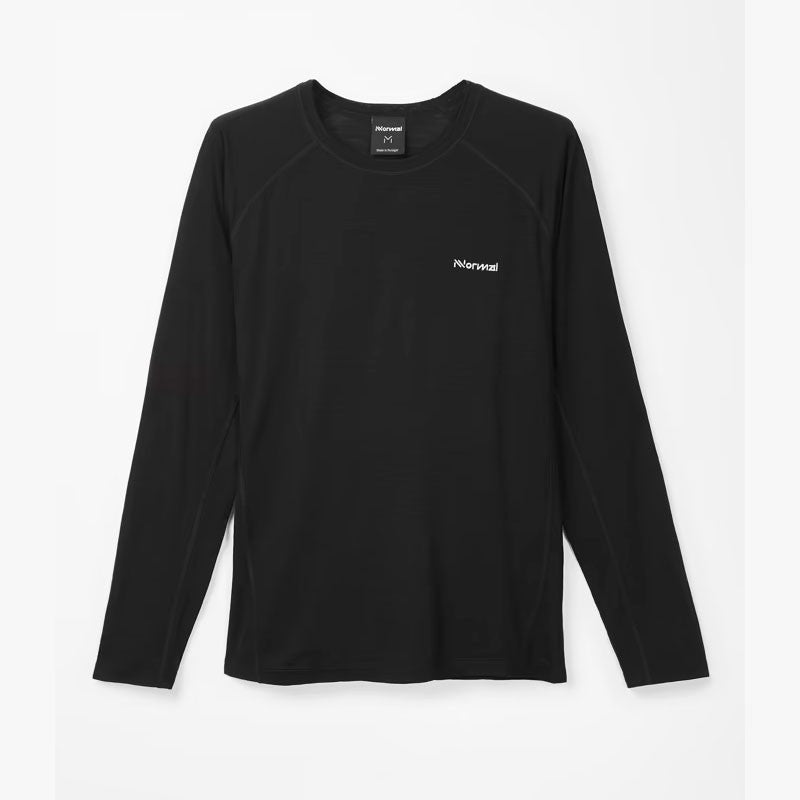 CAMISETA NNORMAL MERINO LONG SLEEVE NEGRO