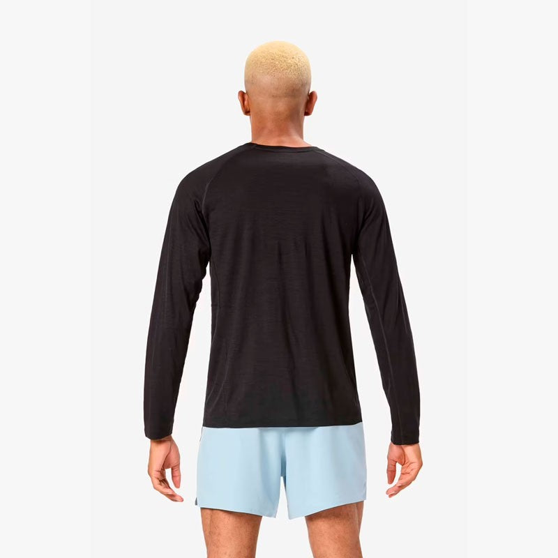 CAMISETA NNORMAL MERINO LONG SLEEVE NEGRO