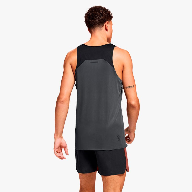 Camiseta On Performance Tank Black/Eclipse