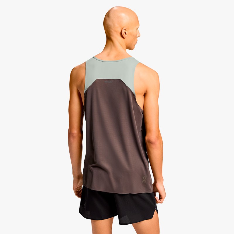 CAMISETA ON PERFORMANCE TANK COBBLE/ECLIPSE