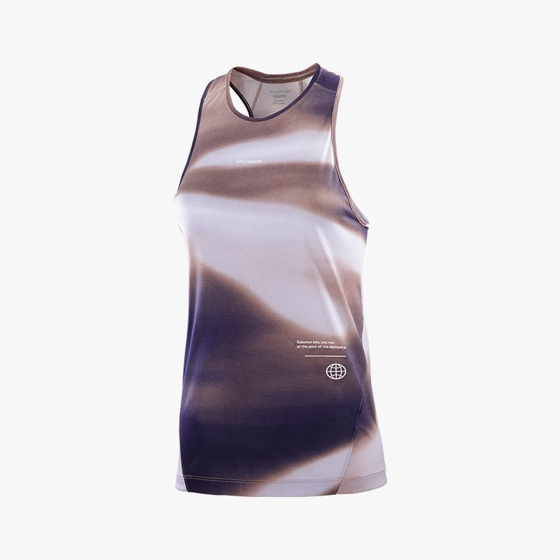 CAMISETA SALOMON CORE TANK W GFX