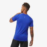 CAMISETA SALOMON CROSS RUN SS AZUL