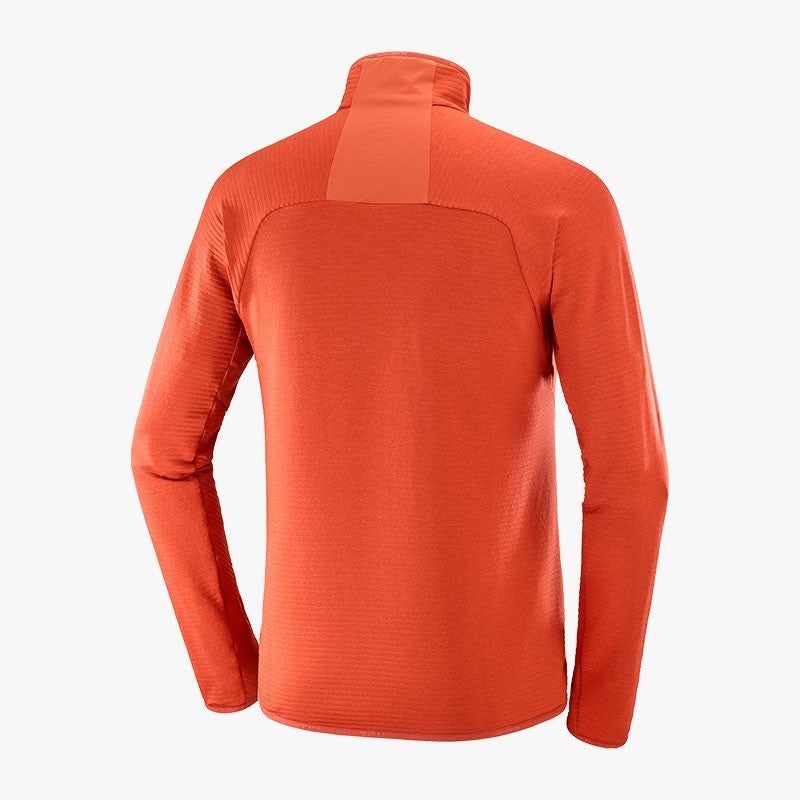 CAMISETA SALOMON ESSENTIAL WARM NARANJA