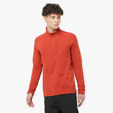 CAMISETA SALOMON ESSENTIAL WARM NARANJA