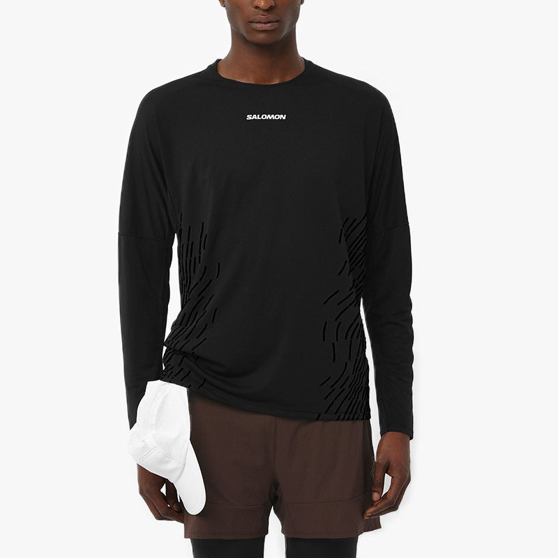 CAMISETA SALOMON SENSE AERO LS BLACK