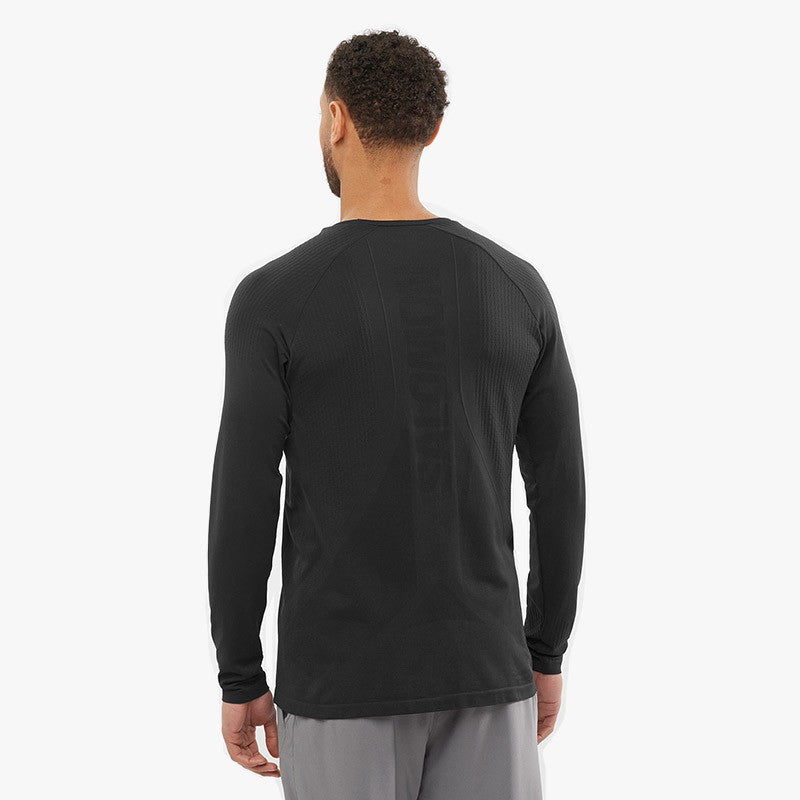 CAMISETA SALOMON SENSE LS NEGRO
