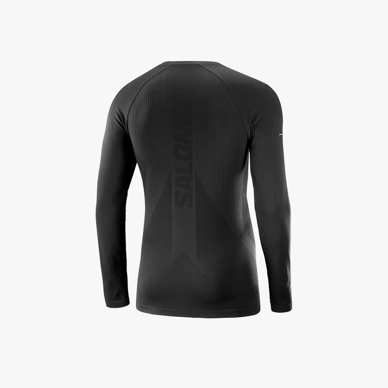 CAMISETA SALOMON SENSE LS NEGRO