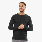 CAMISETA SALOMON SENSE LS NEGRO