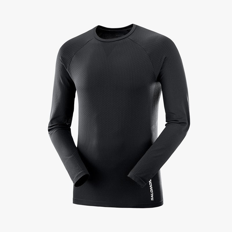 CAMISETA SALOMON SENSE LS NEGRO