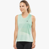 CAMISETA SALOMON SENSE W AZUL OPAL