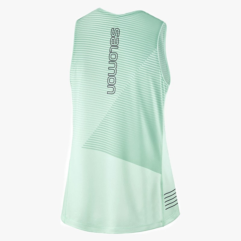 CAMISETA SALOMON SENSE W AZUL OPAL