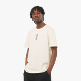 CAMISETA SALOMON ULTRA LOGO ALGODÓN VAINILLA