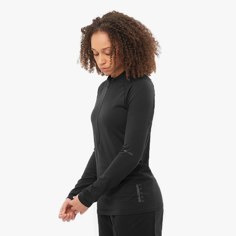 CAMISETA S/LAB ULTRA LS BLACK
