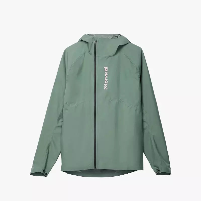 CHAQUETA NNORMAL TRAIL RAIN VERDE