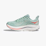 HOKA CLIFTON 10 SAGE / NEON FLAME
