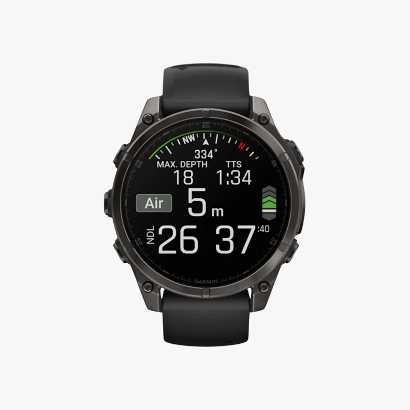 Garmin Fenix 8 Amoled Zafiro 47mm Carbon/Grey