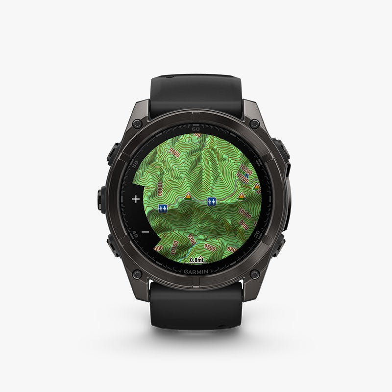 Garmin Fenix 8 Amoled Zafiro 51mm Carbon/Grey