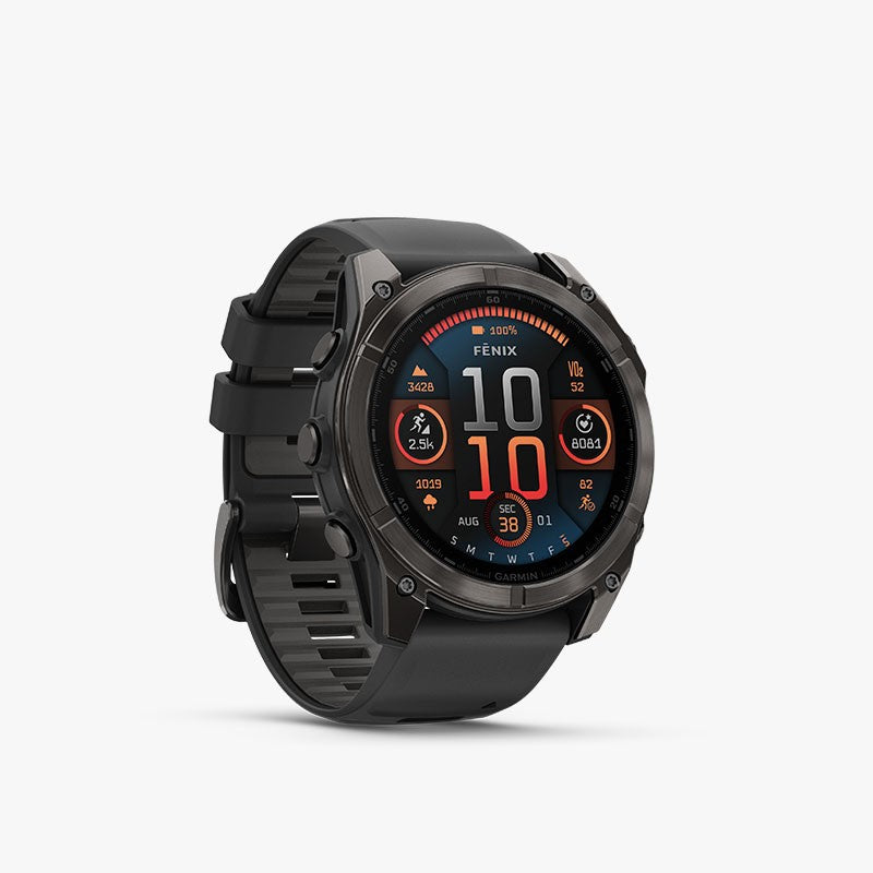 Garmin Fenix 8 Amoled Zafiro 51mm Carbon/Grey