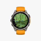 Garmin Fenix 8 Amoled Zafiro Titanio 47mm Orange