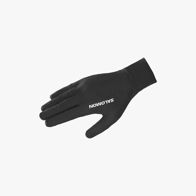 GUANTES SALOMON MERINO BLACK