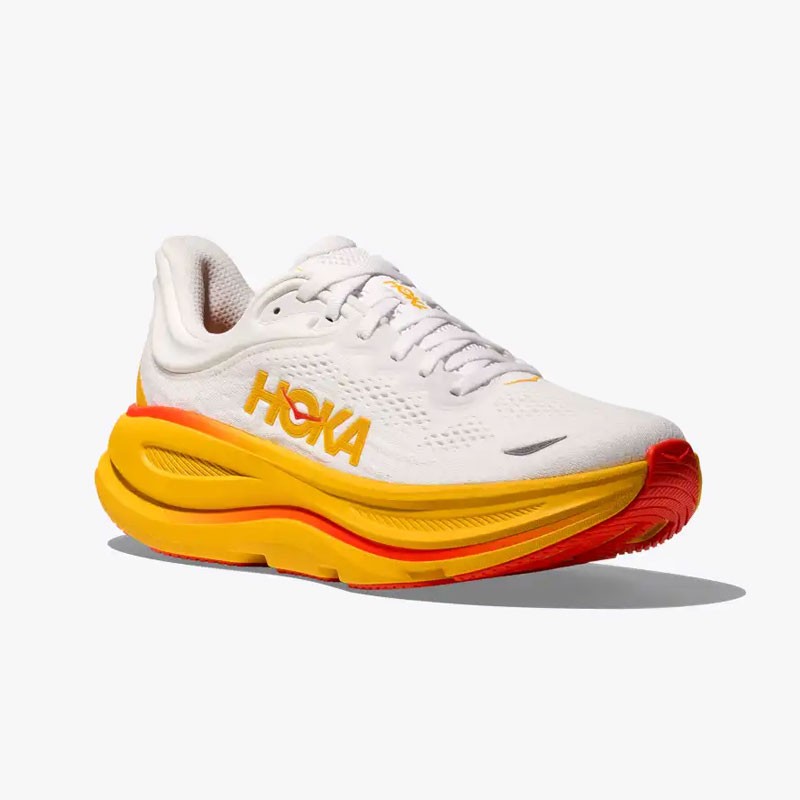HOKA BONDI 9 FROST/SUNFLOWER
