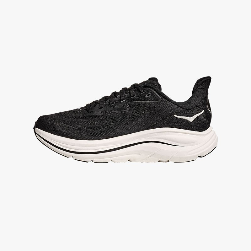 HOKA CLIFTON 10 BLACK/WHITE