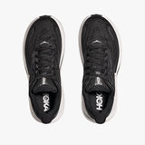 HOKA CLIFTON 10 WIDE BLACK/WHITE