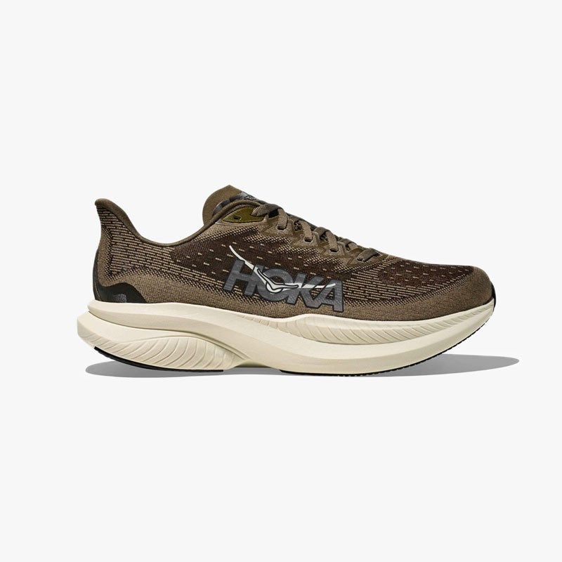 HOKA MACH 6 ANTIQUE OLIVE/TRUFFLE