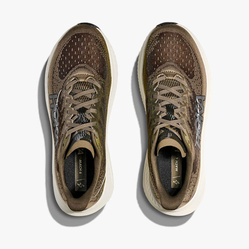 HOKA MACH 6 ANTIQUE OLIVE/TRUFFLE