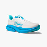 HOKA MACH 6 WHITE/SKYWARD BLUE