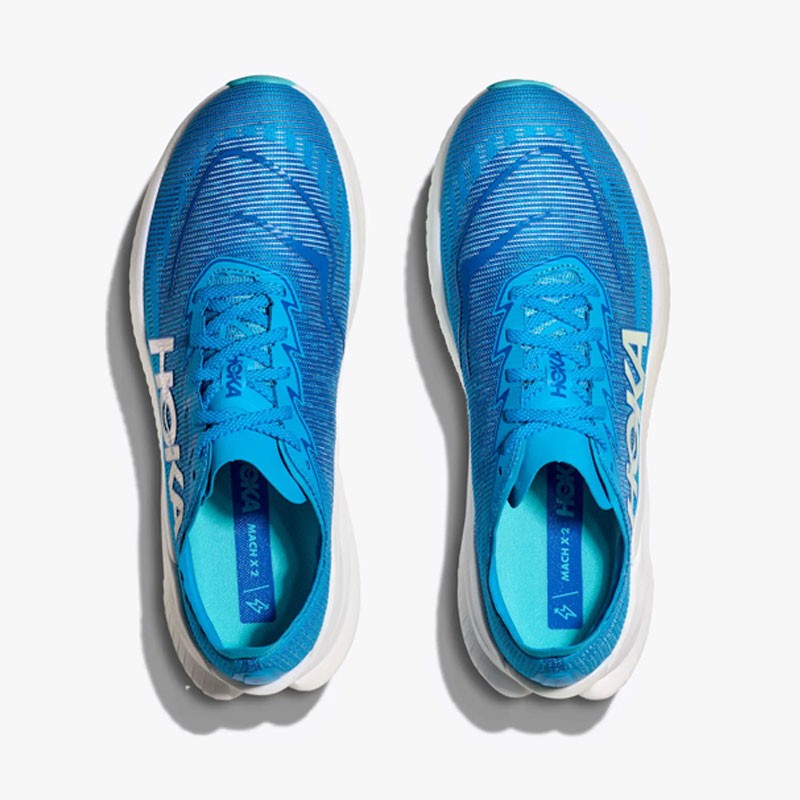 HOKA MACH X 2 SKYWARD/ELECTRIC BLUE