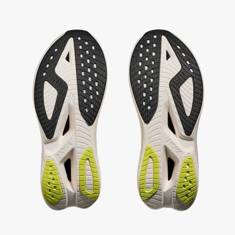 HOKA MACH X 3 W WHITE/NEON LIME