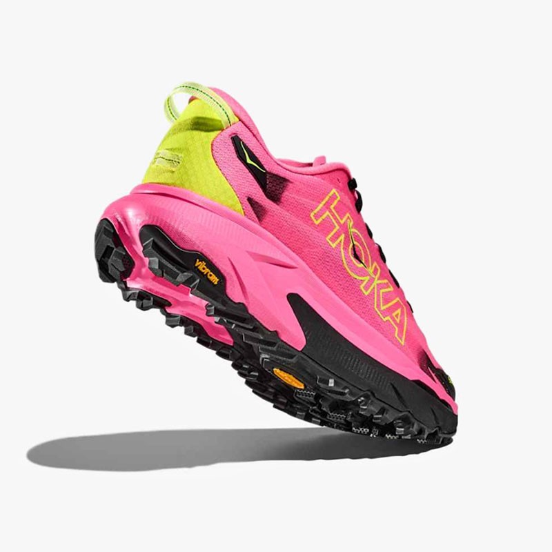 HOKA MAFATE 5 W NEON ROSE/BLACK