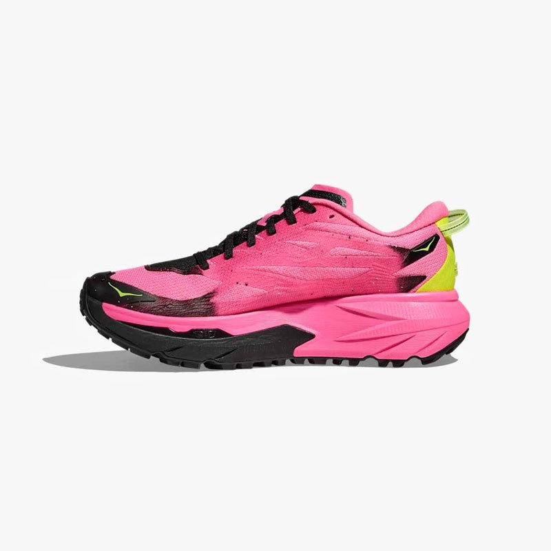 HOKA MAFATE 5 W NEON ROSE/BLACK