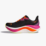 HOKA SKYWARD X BLACK/ELECTRIC AQUA