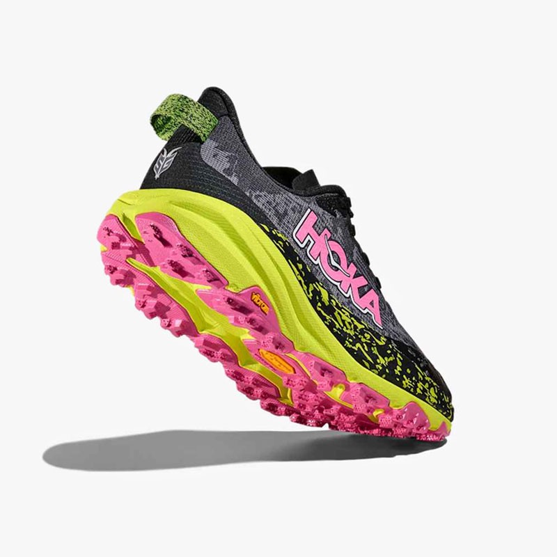 HOKA SPEEDGOAT 6 W BLACK/NEON