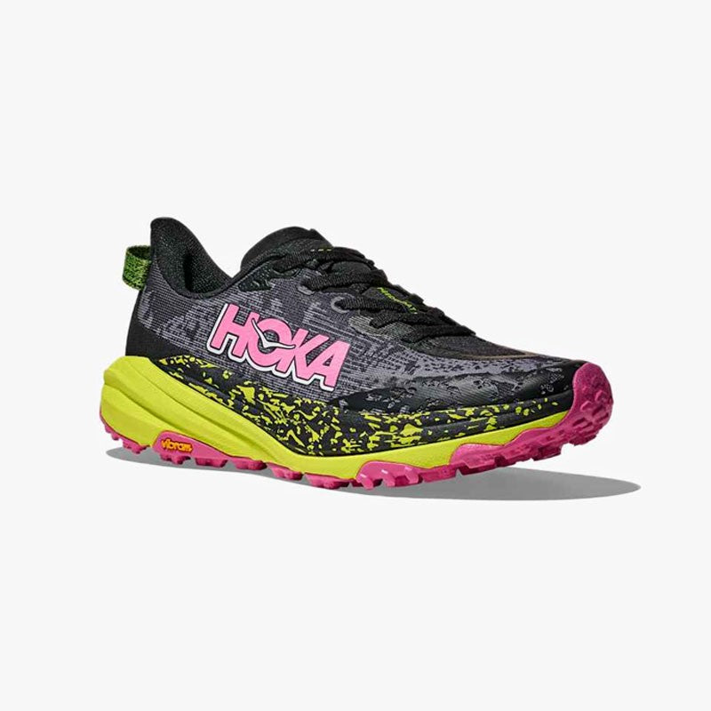 HOKA SPEEDGOAT 6 W BLACK/NEON