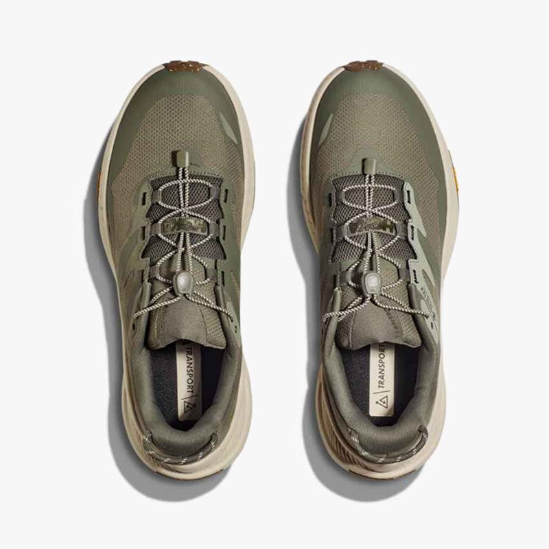 HOKA TRANSPORT GTX SLATE/OAT MILK