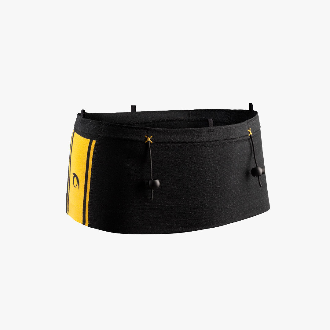 CINTURÓN LURBEL LOOP THREE NEGRO/AMARILLO
