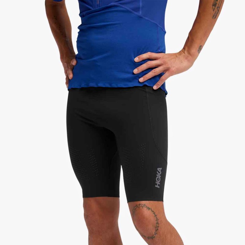 MALLAS HOKA SKYBREEZE HALF TIGHT BLACK