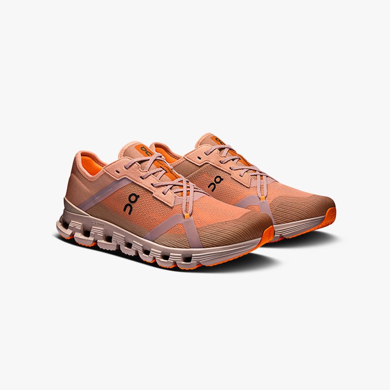 ON CLOUD X 4 AD ROSEBROWN/TANGERINE
