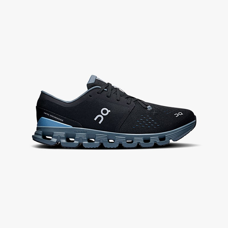 ON CLOUD X 4 BLACK/CHAMBRAY