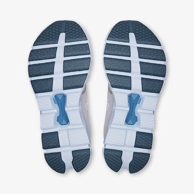 ON CLOUD X 4 W SILVER/CHAMBRAY