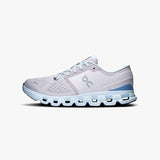 ON CLOUD X 4 W SILVER/CHAMBRAY
