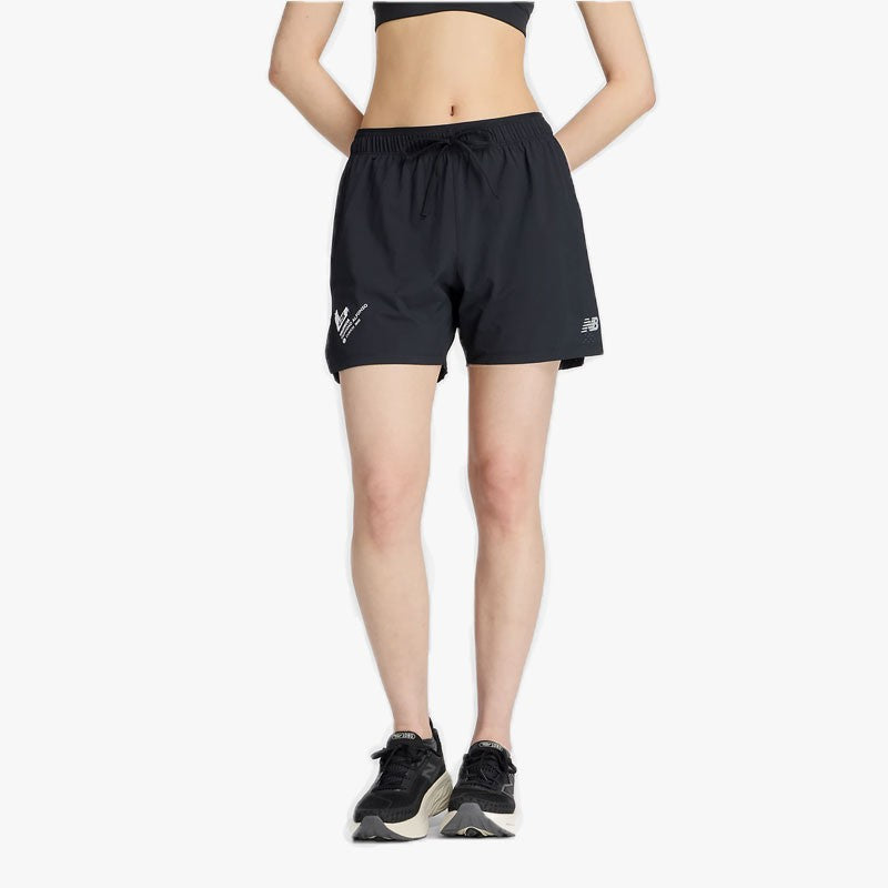 PANTALÓN NEW BALANCE RC SHORT 3" W BLACK