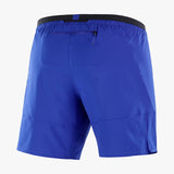 PANTALÓN SALOMON CROSS 7 SHORTS AZUL SURF