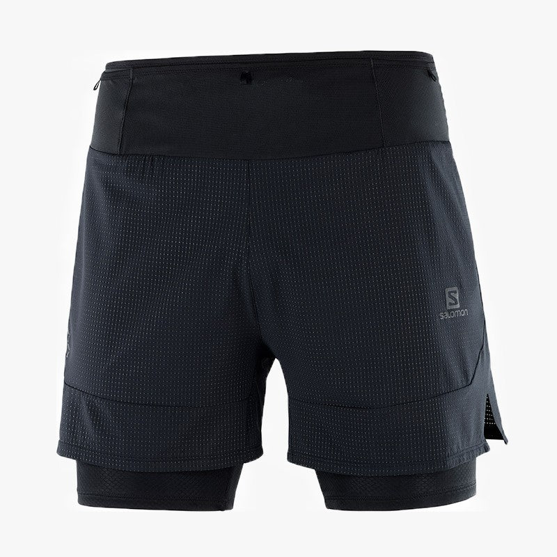 PANTALÓN SALOMON SENSE 2IN1 SHORTS NEGRO