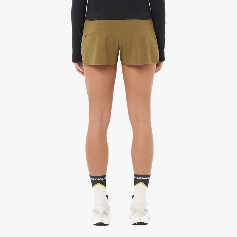 PANTALÓN SALOMON SENSE AERO 3" W BRILLIANT OLIVE